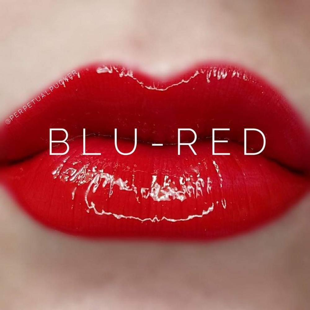 NWT Blu Red Lipsense collection